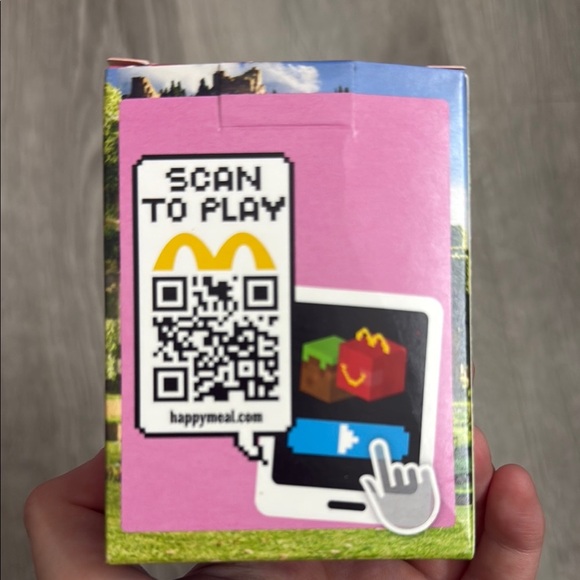 2/$15 McDonalds Minecraft Pink Sheep Toy - Picture 2 of 4